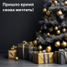 Шары ёлочные 24 шт., 5 см, "Eden Colors", пластик, цвет: золотистый/черный, ЗОЛОТАЯ СКАЗКА, 591979 Шары ёлочные 24 шт., 5 см, "Eden Colors", пластик, цвет: золотистый/черный, ЗОЛОТАЯ СКАЗКА, 591979