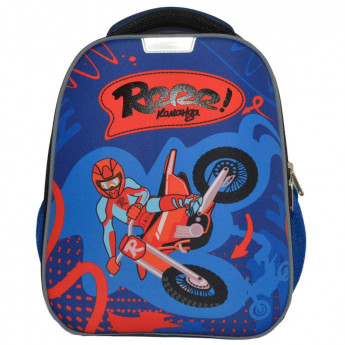 Ранец №1School Light Moto freestyle, 1 отд