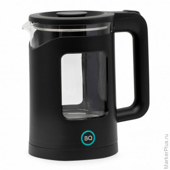 Чайник BQ (БИ-КЬЮ) KT2000G, 1,5л, 1500Вт, закрытый нагревательный элемент, стекло, че, 86196739 Чайник BQ (БИ-КЬЮ) KT2000G, 1,5л, 1500Вт, закрытый нагревательный элемент, стекло, че, 86196739