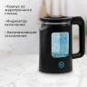 Чайник BQ (БИ-КЬЮ) KT2000G, 1,5л, 1500Вт, закрытый нагревательный элемент, стекло, че, 86196739 Чайник BQ (БИ-КЬЮ) KT2000G, 1,5л, 1500Вт, закрытый нагревательный элемент, стекло, че, 86196739