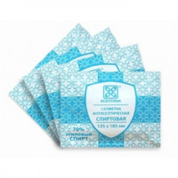 Салфетка для инъекций этил. спирт 110х125мм АСЕПТИКА 250шт/уп., комплект 250 шт