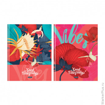 Бизнес-блокнот А5, 80л., BG "Only good", глянцевая ламинация Бизнес-блокнот А5, 80л., BG "Only good", глянцевая ламинация