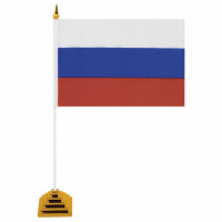 Флаг России настольный 14х21 см, без герба, BRG, 550184, RU22