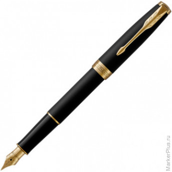 Ручка перьевая PARKER 2017 Sonnet матовый Черный GT 1931516 тонкая