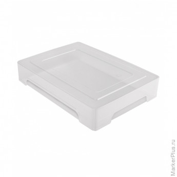 Контейнер для документов Стамм, А4, 245*330*63мм, прозрачный