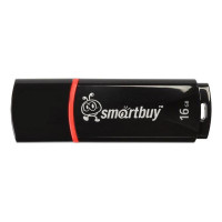 Накопитель Smartbuy Crown, 16Gb, USB 2.0, чер, SB16GBCRW-K