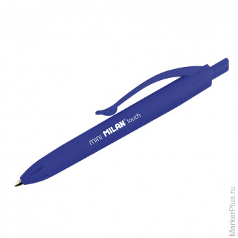 Ручка шариковая автоматическая "mini P1touch", синяя, 1мм, в пластиковом стакане