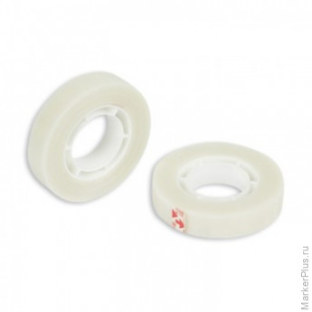 Клейкая лента канцелярская KORES 12х33 невидимая '53302