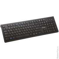 Клавиатура Smartbuy Slim 206, USB мультимедийная, черный