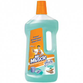 Средство для мытья пола и других поверхностей Mr.Muscle "Океанский оазис", 750мл