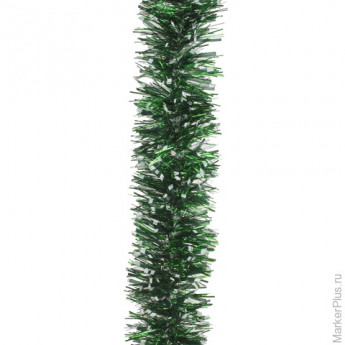 Гирлянда "Изумруд", 1 штука, диаметр 100 мм, длина 2 м, зеленая голография, Г-252