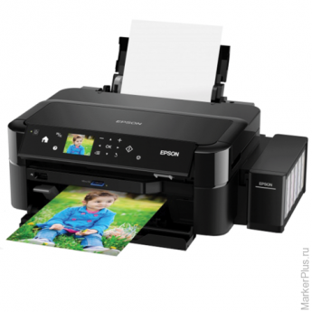 Принтер струйный EPSON L810, А4, 5760x1440 dpi, 37 стр./мин, LCD, СНПЧ, печать фото без ПК, C11CE324