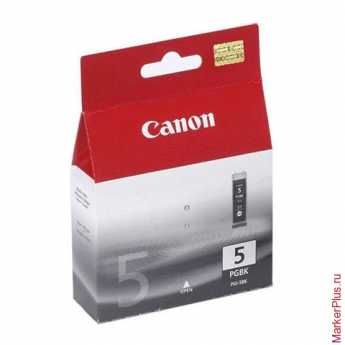 Картридж струйный CANON (PGI-5bk) Pixma iP4200/4300/4500/5200/5300, фото, оригинальный, 0628В024