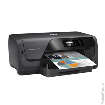 Принтер струйный HP Officejet Pro 8210, А4, 2400х1200, 22 стр./мин., 30000 стр./мес, ДУПЛЕКС, Wi-Fi,