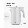 Чайник электрический с двойными стенками BQ (БИ-КЬЮ) KT1716P 1л, 1800Вт, белый, 86199027 Чайник электрический с двойными стенками BQ (БИ-КЬЮ) KT1716P 1л, 1800Вт, белый, 86199027