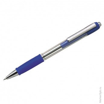 Ручка шариковая автоматическая 'SUPER GRIP', синяя, 0,7мм, грип, 12 шт/в уп