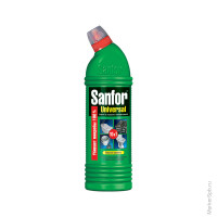 Средство чистящее SANFOR Универсал 10в 1, гель с хлором 750мл, Морской