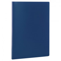 Папка с пластиковым скоросшивателем STAFF, синяя, до 100 листов, 0,5 мм, 229230, 5 шт/в уп