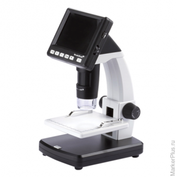 Микроскоп цифровой LEVENHUK DTX 500 LCD, 20-500 крат, 3,5"ЖК-монитор, камера 5Мп, microSD, 61024