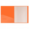 Папка с 60 вкладышами Berlingo 'Neon', 24мм, 1000мкм, оранжевый неон, с внутр. карманом