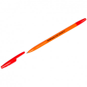 Ручка шариковая Erich Krause "R-301 Orange" красная, 0,7мм, штрихкод