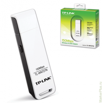 Адаптер WI-FI TP-LINK TL-WN727N, USB 2.0, 802.11n, 150 Мбит/с