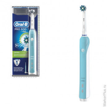 Зубная щетка электрическая ORAL-B (Орал-би) PRO 500 Cross Action D16, блистер