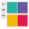 Тетрадь 96л., А5, линия BG "Monocolor. Simple"