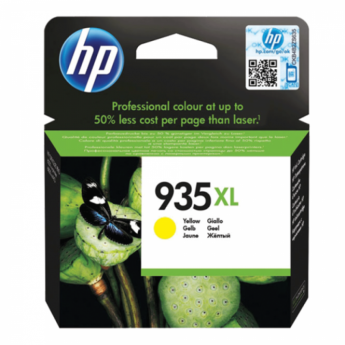 Картридж струйный HP (C2P26AE)HP Officejet Pro 6830/6230, № 935XL, желтый, оригинальный, увеличенный