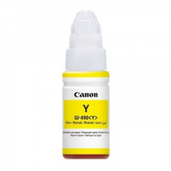 Контейнер с чернилами Canon GI-490Y (0666C001) жел. для G1400/2400/3400