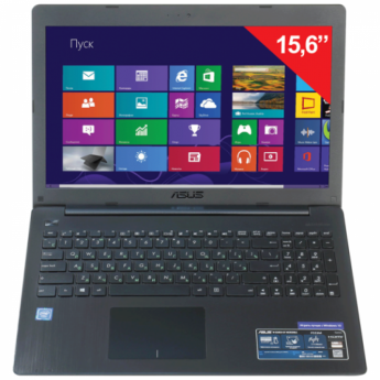 Ноутбук ASUS 15.6" INTEL Celeron N2840 2.16ГГц/2Гб/500Гб/DVD-RW/WIN 8.1/чер 90NB04X6-M27690