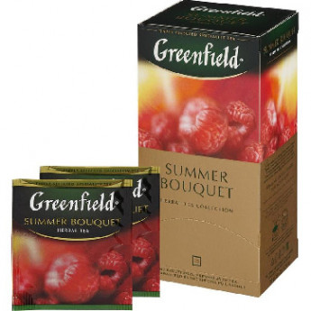 Чай Greenfield Summer Bouquet фруктовый фольгир.25пак/уп 0433-10,63107