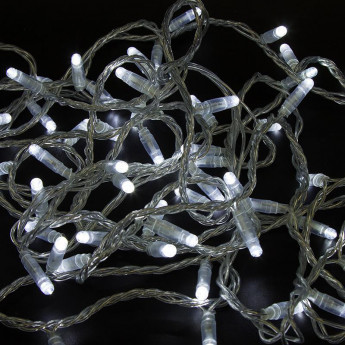 Гирлянда 'Нить' 10 м 200LED теплый белый с эффектом мерцания 305-296