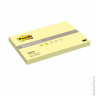 Блок самоклеящийся (стикер) POST-IT Basic, 76х127 мм, 100 л., желтый, 655R-BY