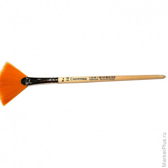 Кисть №1 School синтетика веерная №10