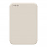 Внешний аккумулятор SOLOVE (Mi) W12 5000mAh MagSafe 20W QC+PD 3A, бежевый