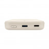 Внешний аккумулятор SOLOVE (Mi) W12 5000mAh MagSafe 20W QC+PD 3A, бежевый