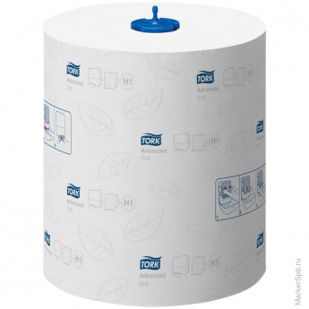 Полотенца бумажные в рулонах Tork Matic "Advanced.Soft"(Н1), 2-х слойн., 150м/рул, тиснение, белые, 6 шт/в уп