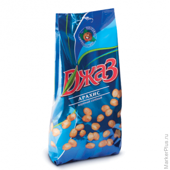 Орехи арахис ДЖАЗ, жареные, соленые, 300 г, 1291