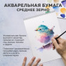 Бумага для акварели БОЛЬШАЯ А3 в папке, 15 листов, 300 г/м2, среднее зерно, BRAUBERG ART CLASSIC, 116354 Бумага для акварели БОЛЬШАЯ А3 в папке, 15 листов, 300 г/м2, среднее зерно, BRAUBERG ART CLASSIC, 116354