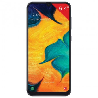 Смартфон SAMSUNG Galaxy A30, 2 SIM, 6,4”, 4G (LTE), 16/16+5Мп, 32ГБ, microSD, черный, пластик, SM-A305FZKUSER