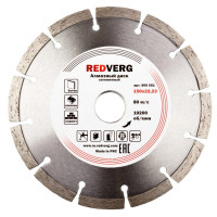 Диск алмазный RedVerg сегментный по бетону и кирпичу 150х22,23 мм(900051)