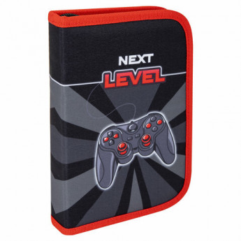 Пенал BRAUBERG, 1 отделение, 1 откидная планка, полиэстер, 21х14 см, 'Next level', 270714