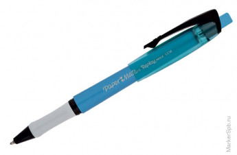 Ручка шариковая "Replay Max", синяя, 1мм, грип, стираемая