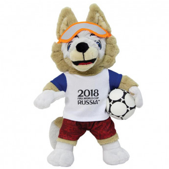 Мягкая игрушка FIFA-2018 "Волк Забивака", 24см, в коробке