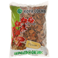 Добавка в почву Кора сосны, мелкая, 1,5 л 1446434