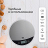 Весы кухонные BQ (БИ-КЬЮ) KS1002, электронный дисплей, max вес 5кг, тарокомпенсация, 86191597