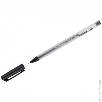 Ручка гелевая Erich Krause "G-Ice" черная, 0,5мм, игольчатый стержень 12 шт/в уп