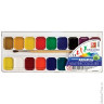 Краски акварельные ЛУЧ "Классика", 18 цветов, медовые, с кистью, пластиковая коробка, 19С1293-08