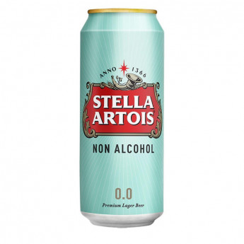 Пиво безалкогольное Stella Artois светлое пастеризованное 0,45л ж/б. шт